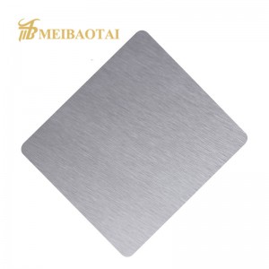 Hairline Stainless Steel Sheet Decorative Stainless Steel Sheet