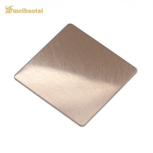 Matt Hairline 201 Stainless Steel Sheet