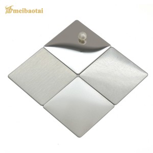 Silver Matte J1 J2 Stainless Steel Sheet