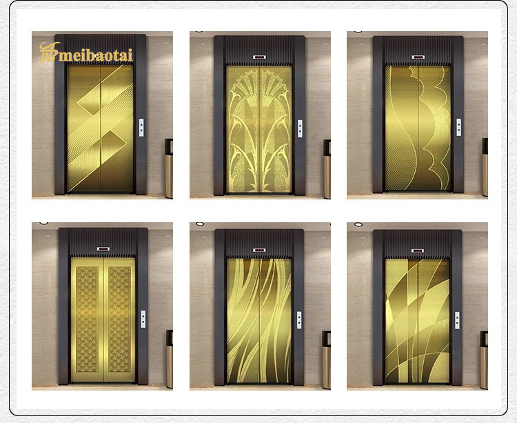 Introducing our exquisite Stainless Steel Etched Elevator