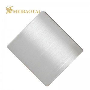 NO.4 Stainless Steel Sheet wit PVD Plating