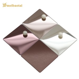 Various PVD Color Plating Stainless Steel Panel Decorate Sheet