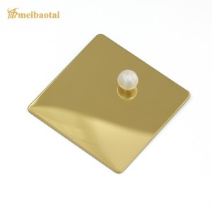 Gold Mirror Rose Gold Mirror Stainless Steel Panel