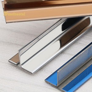 304 Stainless Steel Profile T Tile Trim