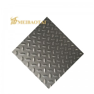 Matt Finish Chequered Floorplate Stainless Checkered Steel Sheet