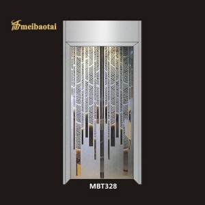 Elevator Decorate SS Sheet Silver Polished Finished Four Feet