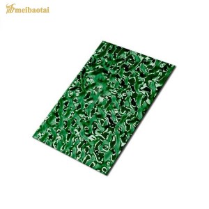 Green Mirror Blue Mirror Color Water Ripple Sheet Decoration Ceiling